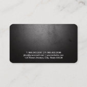 Personal Training Business Card (Back)