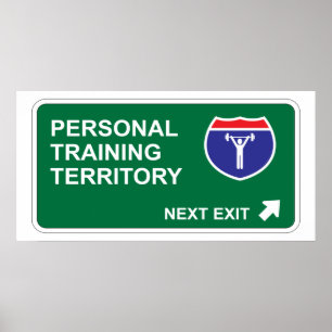 Personal Training Next Exit Poster