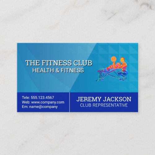 Personal Training Session  Fitness Business Card