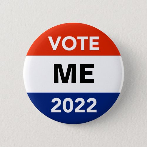 Personal Vote 2022 Midterm Election Campaign Button