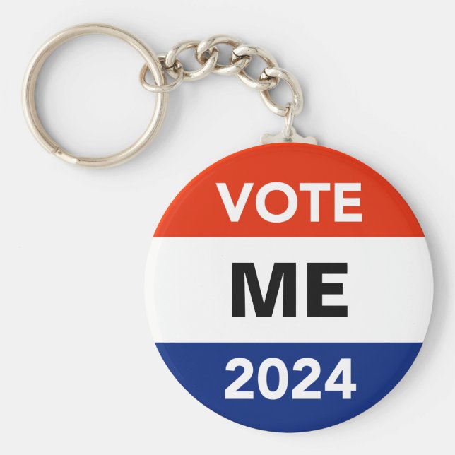 Personal Vote 2024 Presidential Election Campaign Keychain (Front)