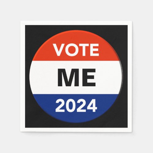 Personal Vote 2024 Presidential Election Campaign Napkins
