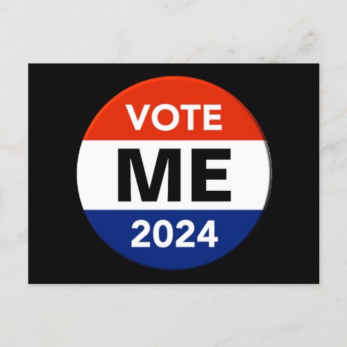 Personal Vote 2024 Presidential Election Campaign Postcard