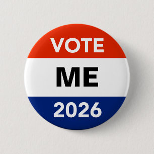 Personal Vote 2026 Midterm Election Campaign Button