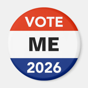 Personal Vote 2026 Midterm Election Campaign Magnet