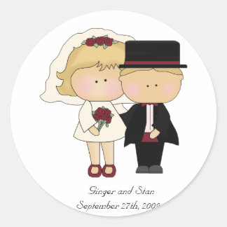Personal Wedding Sticker