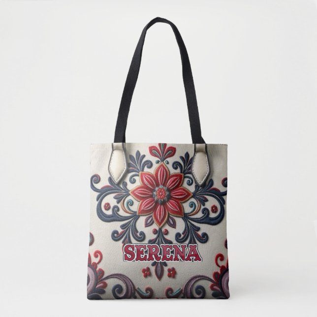 Personal-Winter Rose: Tote Bag (Front)