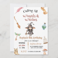 Personal Witches Hallowee Castle Wizardry Birthday