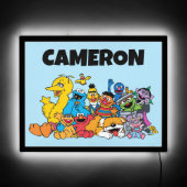 Personaled Sesame Street | Sesame Pals Group LED Sign (Front)