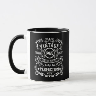 Personaliazed sixty vintage 60th birthday party mug