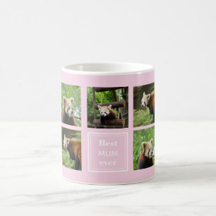 Personalisable Red Panda Photo Mug