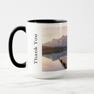 Personalise Alps Mountain Lake Nature Landscape Mug