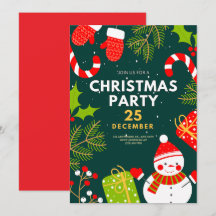 personalise Christmas party 