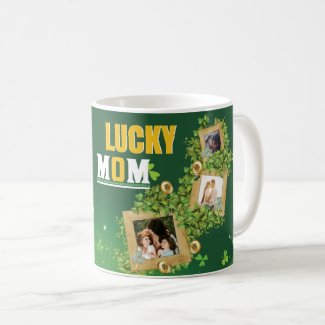 Personalise Name And Photo St. Patrick's Day Green