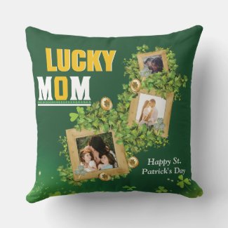Personalise Name And Photo St. Patrick's Day Green