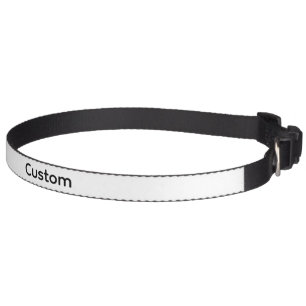 personalise simple custom Large Pet Collar