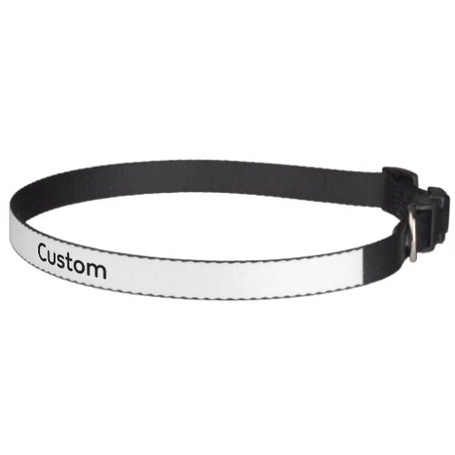 personalise simple custom Large Pet Collar