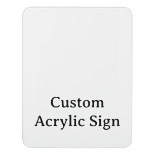 personalise simple custom Modern Room Door Sign