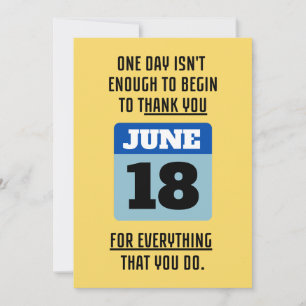 PERSONALISE THANK YOU FOR MEN HOLIDAY CARD