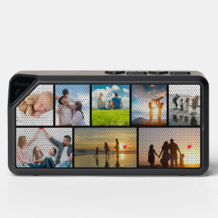 Personalise with 8 photos of family,friends,lovers bluetooth speaker
