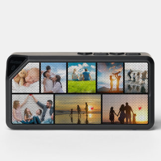 Personalise with 8 photos of family,friends,lovers bluetooth speaker