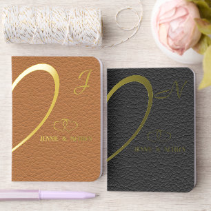 Personalised 3rd Wedding Anniversary Gift Foil Vow Books