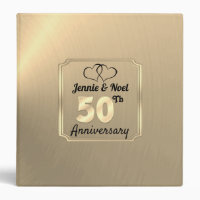 Personalised 50th Anniversary Photo Album