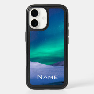 Personalised Aurora Borealis iPhone 16 Case