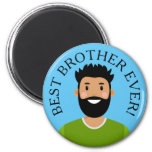 Personalised Avatar Best Brother Ever Magnet at Zazzle