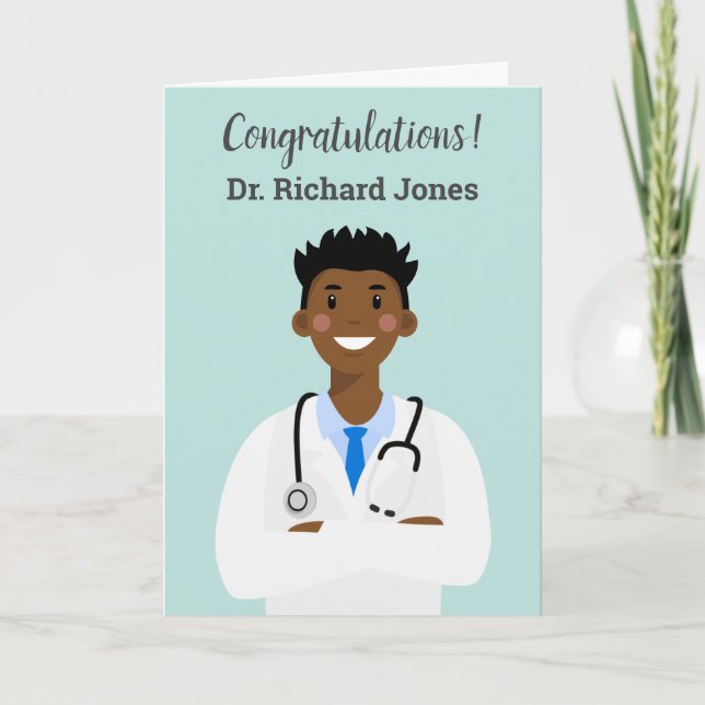 Personalised Avatar Doctor Card (Front)