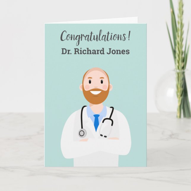 Personalised Avatar Doctor Card (Front)