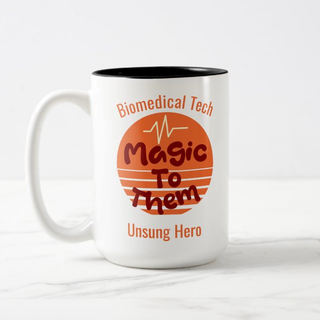 Personalised Biomedical Technician Mug (Left)