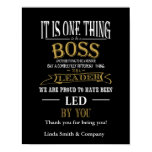 Personalised Boss Day thank you gift office decor Personalised Boss Day thank you gift office decor