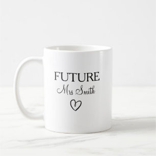 Personalised Bride To be mug, Soon to be Mrs mug