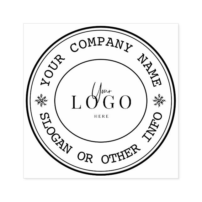 Personalised Business Logo Large Stationery Rubber Stamp (Imprint)