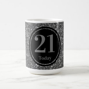 Personalised by year special birthday mug 21st