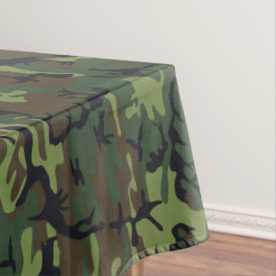 PERSONALISED CAMOFLAGE TABLECLOTH