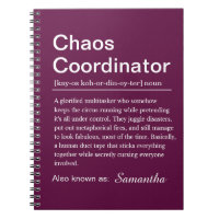 Personalised Chaos Coordinator Definition