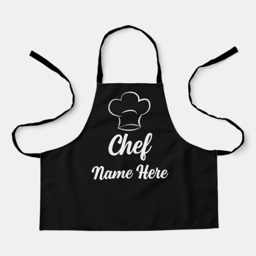 Personalised Chef Name Cooking Love Baking Custom Apron