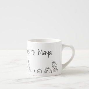 Personalised Child's Mug - Loch Ness Monster
