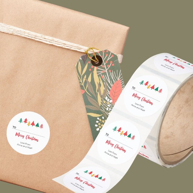 Personalised Christmas Present Roll Stickers (Creator Uploaded)