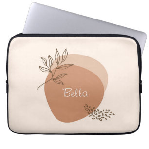 Personalised 'Clay drizzle' Laptop Sleeve