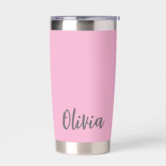 Personalised Coffee Cup Insulated tumbler Mug  (Left)