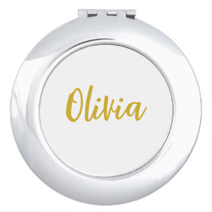 Personalised Compact Mirror   Bridesmaid Gift   Mi