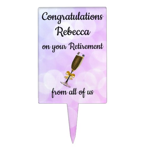 Personalised Congratulations Retirement