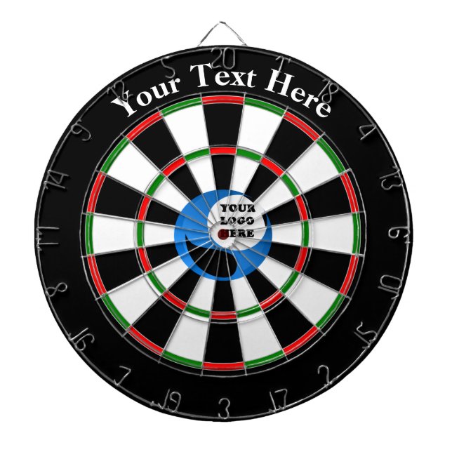Personalised Custom Logo Dart Board (Front)