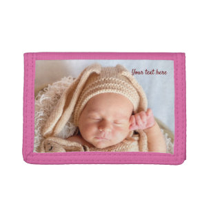 Personalised Custom Photo Trifold Wallet