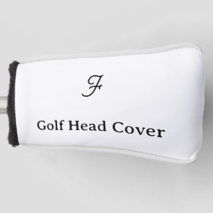 Personalised custom simple Golf Head Cover
