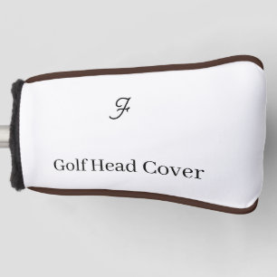 Personalised custom simple Golf Head Cover
