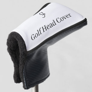 Personalised custom simple Golf Head Cover